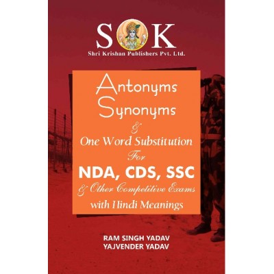 Antonyms Synonyms & One Word Substitution for ACC, SSC, UPSC and all Other Competitive Exams